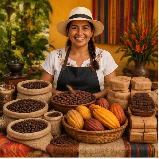 Espacio de la tienda Casa Cacao